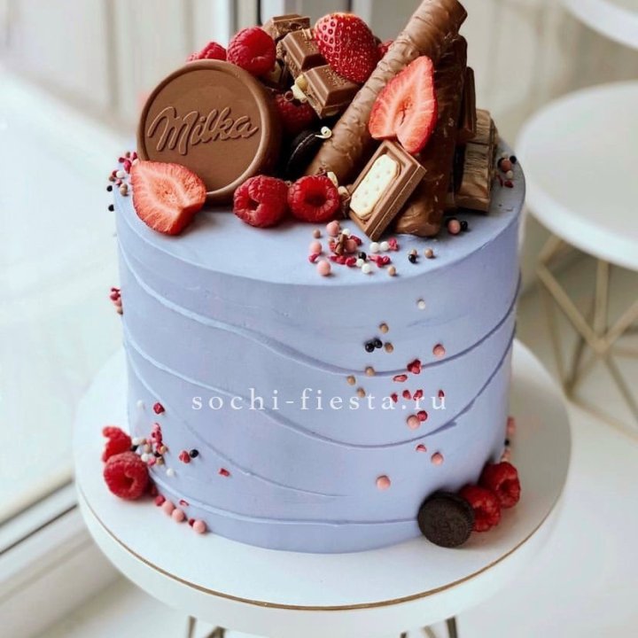 Торт "Milka's world" в Сейшелах