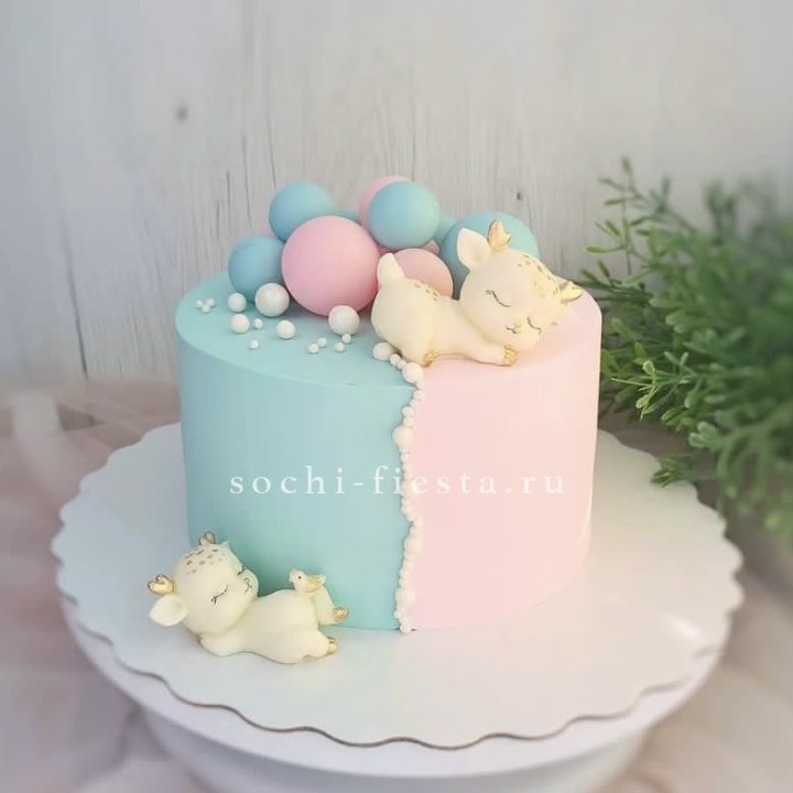 Торт "Boy or Girl?" в Сейшелах